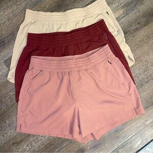 Lot of 3 - Old Navy Active Stretch Tech Shorts Small EUC